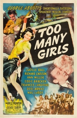 unknown Too Many Girls movie poster