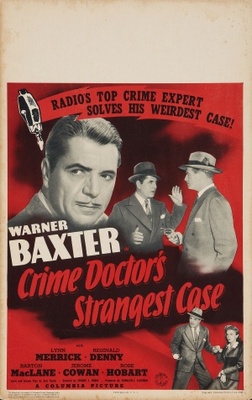 unknown Crime Doctor's Strangest Case movie poster