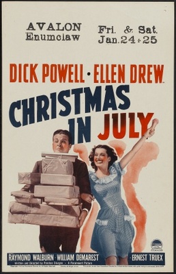 unknown Christmas in July movie poster