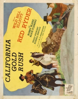 unknown California Gold Rush movie poster