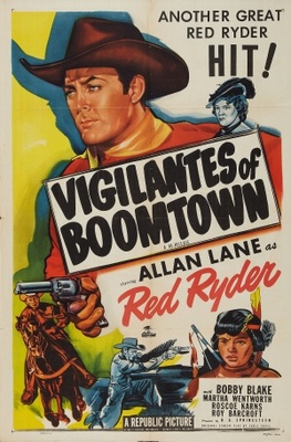 unknown Vigilantes of Boomtown movie poster