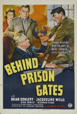 unknown Behind Prison Gates movie poster