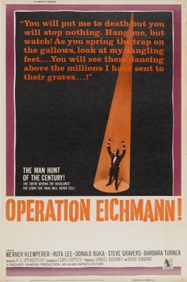 unknown Operation Eichmann movie poster