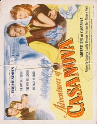 unknown Adventures of Casanova movie poster