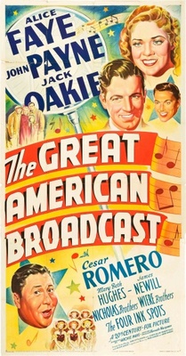 unknown The Great American Broadcast movie poster