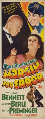 unknown Margin for Error movie poster