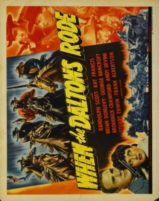 unknown When the Daltons Rode movie poster