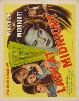 unknown Lady at Midnight movie poster
