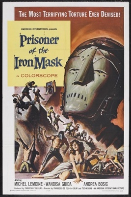 unknown La vendetta della maschera di ferro movie poster