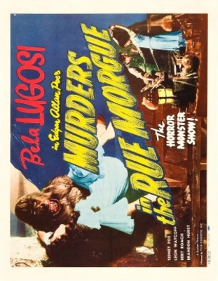 unknown Murders in the Rue Morgue movie poster