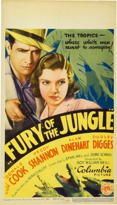 unknown Fury of the Jungle movie poster