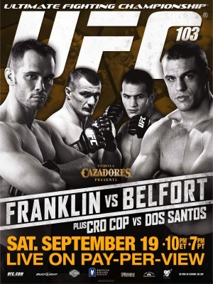 unknown UFC 103: Franklin vs. Belfort movie poster
