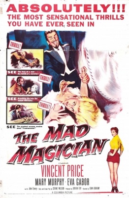 unknown The Mad Magician movie poster