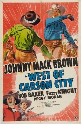 unknown West of Carson City movie poster