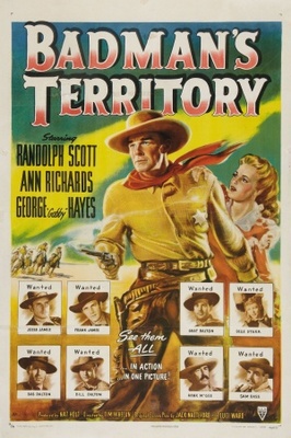 unknown Badman's Territory movie poster