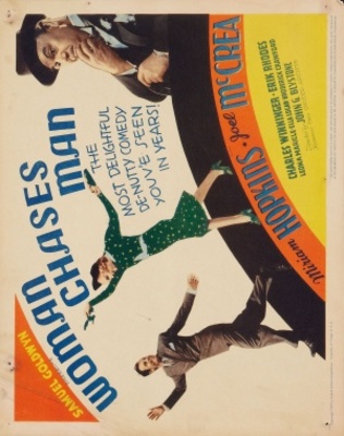 unknown Woman Chases Man movie poster