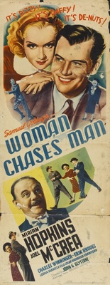 unknown Woman Chases Man movie poster