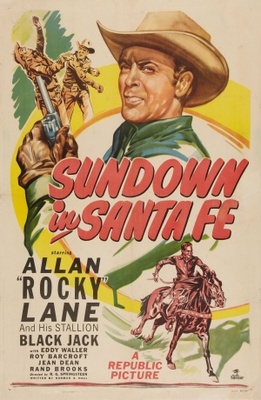 unknown Sundown in Santa Fe movie poster