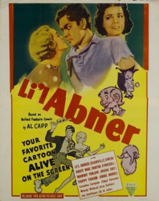 unknown Li'l Abner movie poster