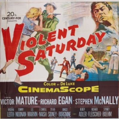 unknown Violent Saturday movie poster