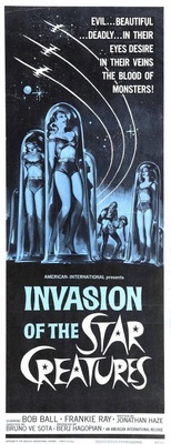 unknown Invasion of the Star Creatures movie poster