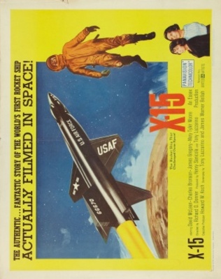 unknown X-15 movie poster