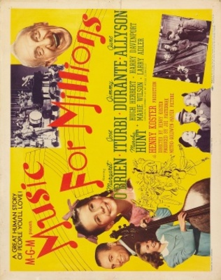 unknown Music for Millions movie poster