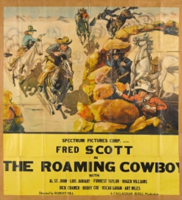 unknown The Roaming Cowboy movie poster
