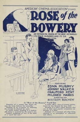 unknown Rose of the Bowery movie poster