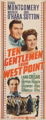 unknown Ten Gentlemen from West Point movie poster