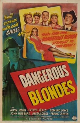 unknown Dangerous Blondes movie poster