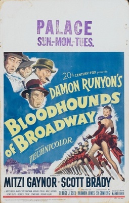 unknown Bloodhounds of Broadway movie poster