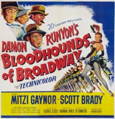 unknown Bloodhounds of Broadway movie poster