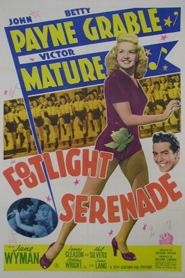 unknown Footlight Serenade movie poster