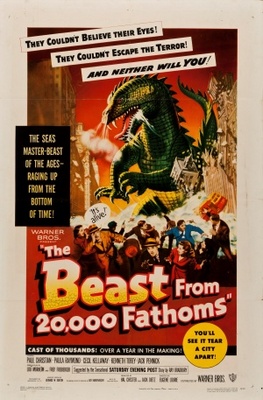 unknown The Beast from 20,000 Fathoms movie poster