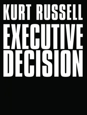 unknown Executive Decision movie poster