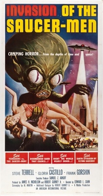 unknown Invasion of the Saucer Men movie poster