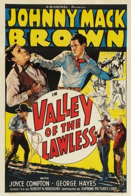 unknown Valley of the Lawless movie poster
