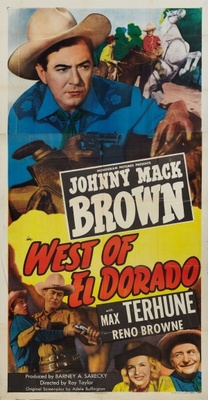 unknown West of El Dorado movie poster