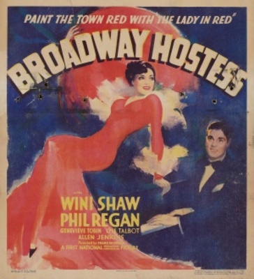 unknown Broadway Hostess movie poster