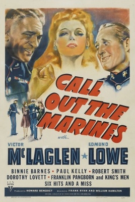 unknown Call Out the Marines movie poster