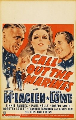 unknown Call Out the Marines movie poster