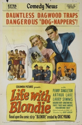 unknown Life with Blondie movie poster