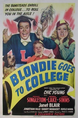 unknown Blondie Goes to College movie poster