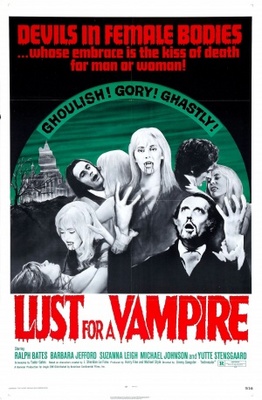 unknown Lust for a Vampire movie poster