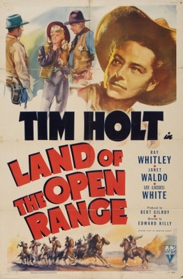 unknown Land of the Open Range movie poster