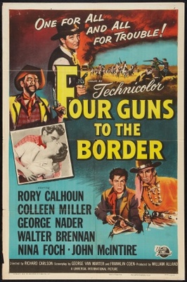 unknown Four Guns to the Border movie poster