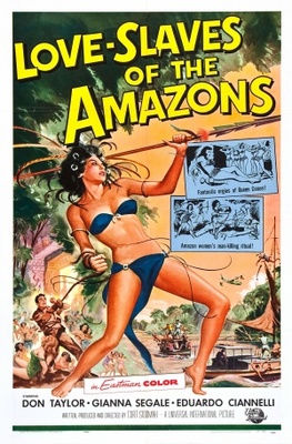 unknown Love Slaves of the Amazons movie poster