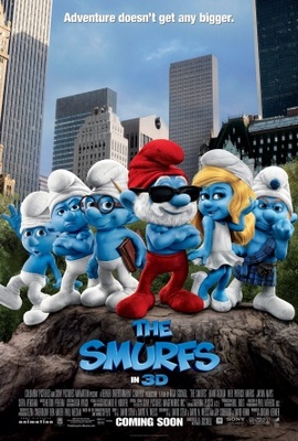 unknown The Smurfs movie poster