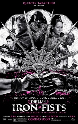 unknown The Man with the Iron Fists movie poster